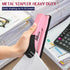 Metal Stapler Heavy Duty 50 Sheet Capacity with 1750 Staples and Staple Remover, Pink Stapler Full Strip Staplers for Desk, No Jam, Non-slip Offic...