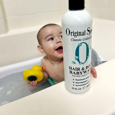 Original Sprout Baby Shampoo and Body Wash, Hypoallergenic Formula with Organic Calendula & Rosemary for Sensitive Hair & Skin, 12 oz. Bottle...