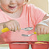 VANRA 2 Pieces Toddler Fork and Spoon Set with Travel Case 18/8 Stainless Steel Toddler Utensils Kids Silverware Children Flatware Child Cutlery S...