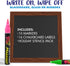 Vaci Neon Liquid Chalk Markers - Erasable Chalk Pens for Chalkboard, Car Window, Glass, Mirror, Blackboard with Reversible Fine Tip - 10 Pack...