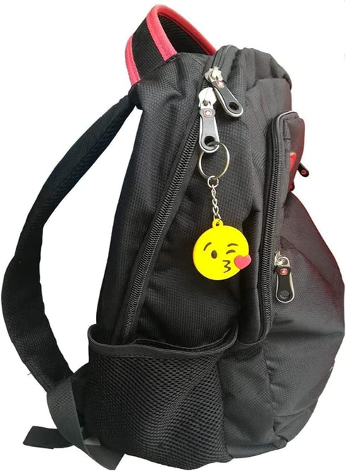 64 Pack Mini Emoticon Keychain Plush(16 expressions), Cute Keychain, Party Favors for Kids, Keychains, Valentine's Day Gifts/ Birthday Party Suppl...