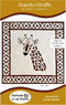 Graceful Giraffe Quilt Pattern by Patterns on the Prairie, Fusible Raw Edge Applique, Finished Size 48 x 48"...