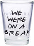 Silver Buffalo Friends Iconic Quotes "You're My Lobster," "How You Doin'" "Pivot," and "We Were On A Break!" 4 Pack Mini Glasses, 1.5 Ounces...