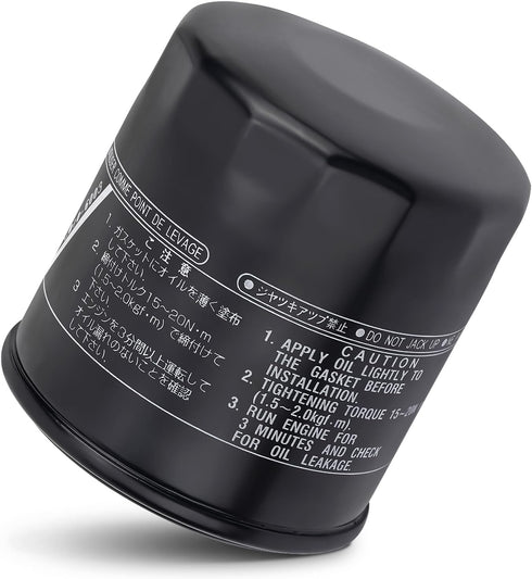 AHL 1pcs Oil Filter 69J-13440-04-00 69J-13440-03-00 Compatible with Yamaha Outboard F250 F150 F175 LF200 LF250, Replaces Sport Boat,Wake Series Bo...