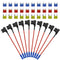 10 Pack 12V Car Add-A-Circuit Fuse Tap Adapter Piggy Back Mini APM ATM Blade Fuse Holder with 10A 15A 20A for Cars Trucks Boats...