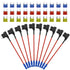 10 Pack 12V Car Add-A-Circuit Fuse Tap Adapter Piggy Back Mini APM ATM Blade Fuse Holder with 10A 15A 20A for Cars Trucks Boats...