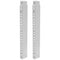 2Pcs 2m Folding Carpenters Ruler Lightweight Compact Measuring Stick Woodworking Tool MultiAngle Design...