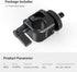 SMALLRIG 15mm Rod Clamp Rail Connector with 1/4" Thread Hole to Attach Camera Microphones/Sound Recorders/Lighting Equipment - 860...