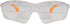 Allen Company Factor Shooting and Safety Glasses, Clear Frame with Orange Tips, Clear Lens...