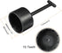 MECCANIXITY 10 Teeth E26/E27 Socket Ring Removal Tool T Type for Medium Base, Light Replacing Accessories Black Plastic, Pack of 3...
