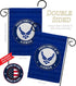Breeze Decor Proud Family Airman Garden Flag Armed Air Force USAF United State American Military Veteran Retire Official House Decoration Banner S...