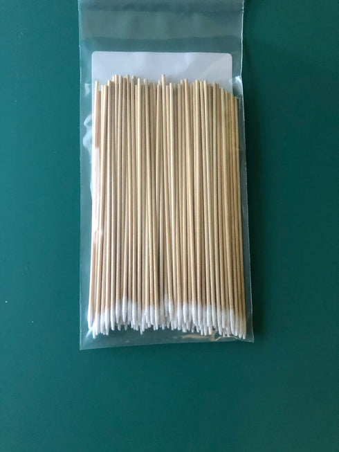 MG Chemicals 8112A Single Headed Tapered Cotton Swab Bonded on a 6" Birch Shaft, Bag of 100 swab (Pack of 100)...