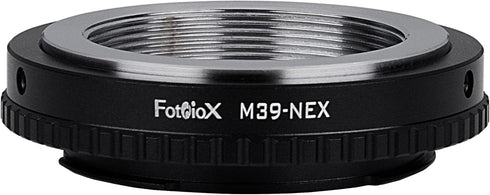 Fotodiox Lens Mount Adapter Compatible with M39 / L39 Russian and Leica Screw Mount Lenses to Sony E-Mount Cameras...