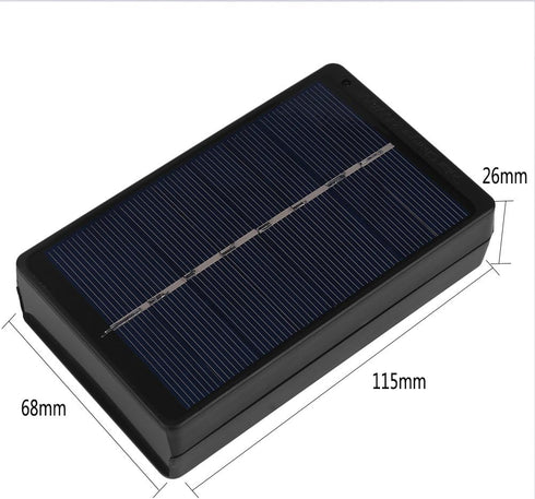 Solar Aa AAA Battery Charger Charging Box 1W 4V Portable Solar Battery Charger for Aa and AAA Batteries Black Solar Battery Charger for Aa Batteri...