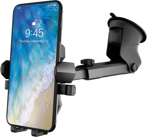 Phone Holder for Car,Universal Long Neck Car Mount Holder Compatible with iPhone Xs XS Max XR X 8 8 Plus 7 7 Plus S10 S9 S8 S7 S6 LG and More...
