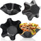 EKDJKK Taco Salad Bowl Maker Molds, 4 Packs Non Stick Carbon Steel Baking Bowls Tortilla Bowl Maker Shell Pans Taco Shell Maker, 16.5x7.5x6cm...