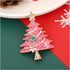 Christmas Tree Brooch Pins For Women Cute Star Bow Snowflake Christmas Enamel Pin Holiday Christmas Tree Jewelry...