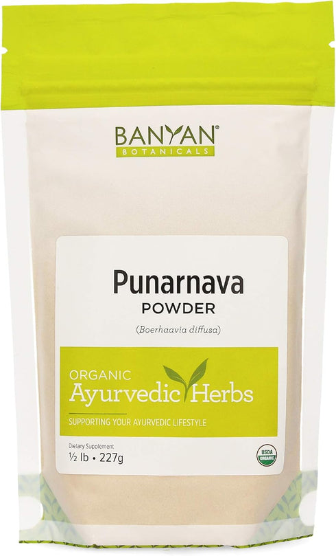 Banyan Botanicals Organic Punarnava Powder – Boerhavia diffusa – for Weight Management, Liver & Kidney Support & More* – 1/2lb. – Non-GMO Sustaina...