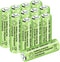 12PCS 1.2V 1800mAh Ni-MH AA Rechargeable Battery for Wireless Microphones, Electric Toys, Remote Mice, Calculators, Razors, Keyboards (12PCS Batte...