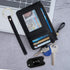 Aiyo Nice Women Slim RFID Card Case Holder Wristlet Zip ID Case Wallet Small Leather Wallet Coin Purse with Keychain...