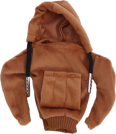 1 Pc Orange Car Gear Shift Hoodie Cover,Sweatshirt Auto Gear Shift Knob Cover Car Shifter Hoodie Gear Shift Lever Knob Cover Car Interior Decorati...