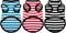 3 Pieces Dog Striped Shirt Light Color Cotton Sleeveless Puppy Dog Shirts Breathable Pet Apparel Tank Top Colorful Puppy Sweatshirt Dog Clothes fo...