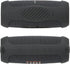 for JBL Charge 5 Waterproof Bluetooth Speaker Silicone Cover Case, Portable Silicone Travel Case with Carabiner, Protective Skin Case (Black Case)...