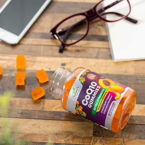 CoQ10 100mg Gummies - 3X Better Absorption, Antioxidant for Heart Health Support & Energy Production, Ultra Coenzyme Q10 Vitamins, Coq 10 Suppleme...