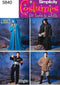 Simplicity Teen's and Adult's Wizard Costume and Ninja Costume Sewing Patterns, Sizes XS-XL...