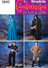 Simplicity Teen's and Adult's Wizard Costume and Ninja Costume Sewing Patterns, Sizes XS-XL...