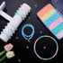 Jelly Color Clay Beads, Friendship Bracelet Making Kit, Funtopia 6000 Pcs Flat Round Disc Polymer Clay Beads for Jewelry Making, Neon Clay beads S...