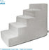 Best Pet Supplies Foam Pet Steps Cover for Small Dogs and Cats, Portable Ramp Stairs for Couch, Sofa, and High Bed Climbing (Cover Only) - Sand, 5...