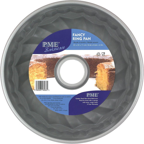 PME Fancy Ring Non-Stick Cake Decorating Baking Tin Pan 8.66" 22cm CSB112...