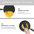 Crepe Pan, Dosa Pan, 8.7 inch Nonstick Crepe Pan, Dosa Tawa Tortilla Pan, Induction Compatible (black)...