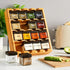 Talented Kitchen 272 Spice Labels Stickers, Clear Spice Jar Labels Preprinted for Seasoning Herbs Kitchen Spice Rack Organization, Water Resistant...