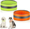 2 Pcs Reflective Dog Collar High Visibility Adjustable Pet Collars with Quick Release Fastener Comfortable Dog Walking Accessories for Small Mediu...