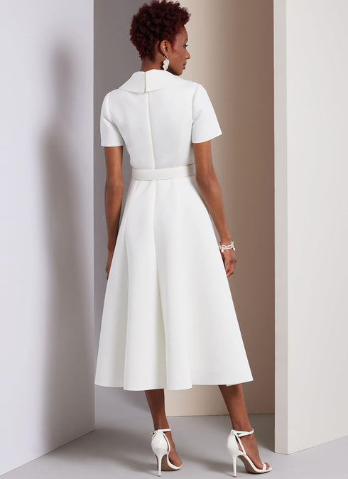 Vogue Misses' Lined Dress Sewing Pattern Packet by Badgley Mischka, Design Code V1950, Sizes 6-8-10-12-14, Multicolor...
