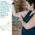 Body Fat Calipers, Professional Dual Spring Calipers, Body Fat Tape Measure Tool for Body Fitness Measurement (Whtie)...