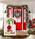 Grinch Merry Christmas Small Garden Flag Vertical Double Sided Burlap Red Green Yard Outdoor Decoration 12 x 18 Inches...