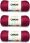Caron Simply Soft Fuchsia Yarn - 3 Pack of 170g/6oz - Acrylic - 4 Medium (Worsted) - 315 Yards - Knitting, Crocheting & Crafts......