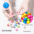 210Pcs Silicone Beads 12mm Silicone Beads for Keychain Making Bulk 30 Colors Loose Round Rubber Beads for Pens Necklace Bracelet Making Kit Jewelr...