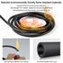 14 Gauge 4 Conductor Wire, 10FT 14/4 Tinned Copper 4 Wire Cable, Stranded Electrical Wires for Speaker,Automotive,Thermostat,Trailer,Irrigation,Sp...