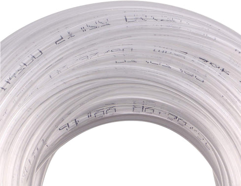 Pneumatic Hose 4mm OD 2.5mm ID Clear Polyurethane PU Tubing Air Compressor Pipe 10Meter (32.8ft)...