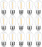 Mlambert LED String Light Bulbs,Shatterproof Outdoor String S14 Replacement Light Bulb,Waterproof 1W LED Edison Bulb Equal to 11W,15 Pack,Not Sola...