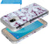 Rosebono Compatible with Samsung Galaxy J7 Case, Hybrid Graphic Colorful Armor Case for SM-J737 (Purple Marble)...