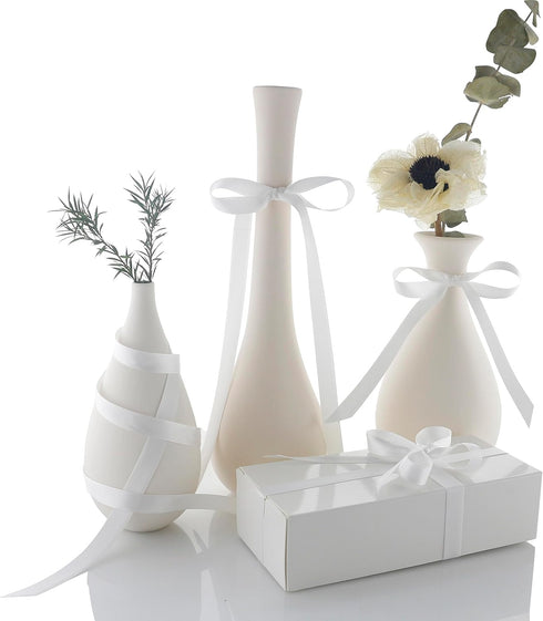 Double Faced White Satin Ribbon: 3/8 Inch 100 Yards Roll...