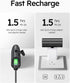 VEGER Portable Charger, USB C Power Bank, 5000mAh Mini Battery Pack Fast Charging 20W Small Charging Bank for iPhone 16/16 Pro/16 Pro Max/15, Sams...