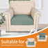 YEMYHOM Stretch Individual Cushion Covers Sofa Chair Seat Cushion Slipcovers Soft Couch Cover Replacement Striped Pattern Furniture Protector with...