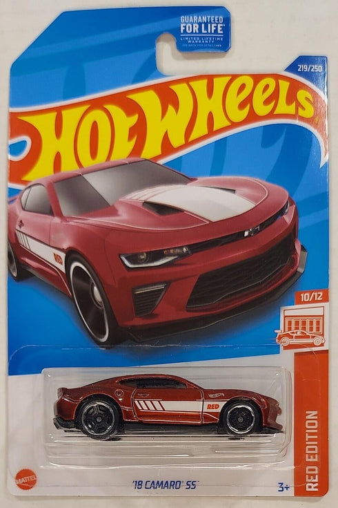 Hot Wheels '18 Camaro SS, Red Edition 10/12...