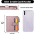 FALAN MULE Small Wallets for Women RFID Blocking Slim Bifold Leather Womens Wallet with Zipper Coin Purse...